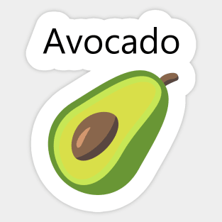 Avocado Sticker